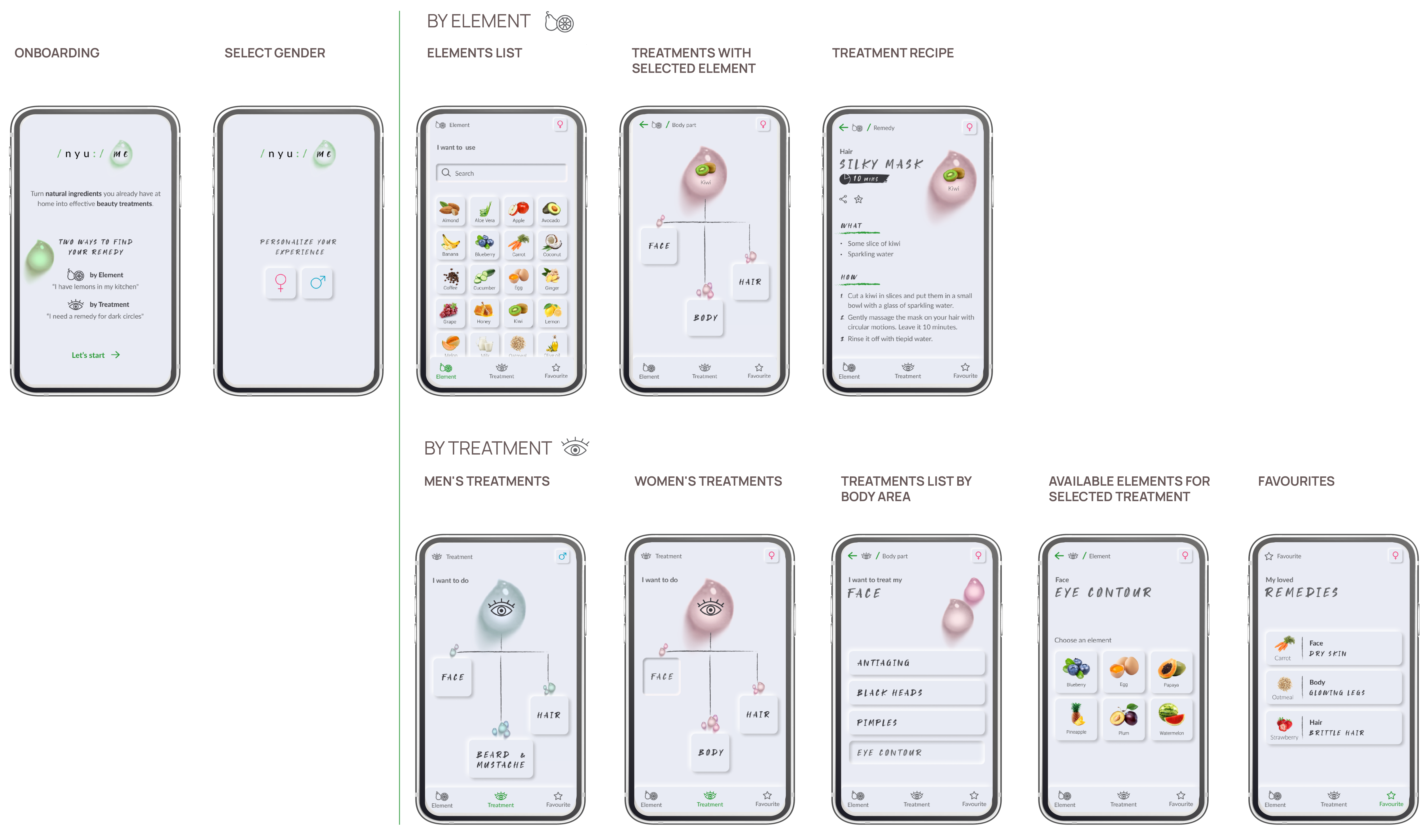 App interface